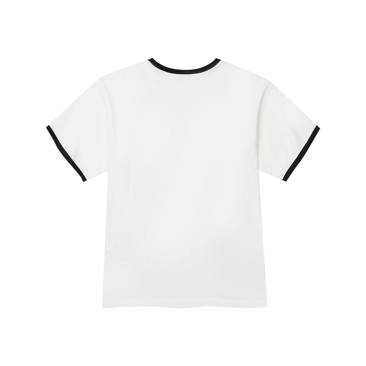 아모우(AMOU) Anchor Ringer T-shirts white