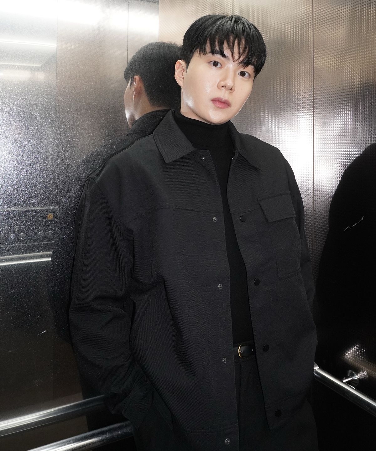 마인드브릿지(MINDBRIDGE) [COUTURE]트윌 조직 변형 트러커