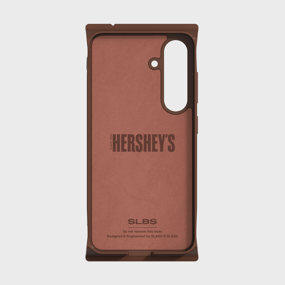 에스엘비에스(SLBS) 허쉬 밀크 초콜릿 스낵 케이스 for Galaxy S25 Series
