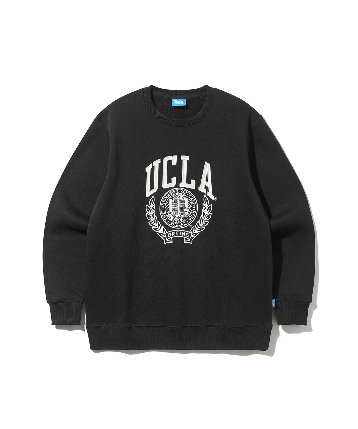 유씨엘에이(UCLA) UCLA 남여공용 기모 스웨트셔츠[BLACK](UZWLTV1)