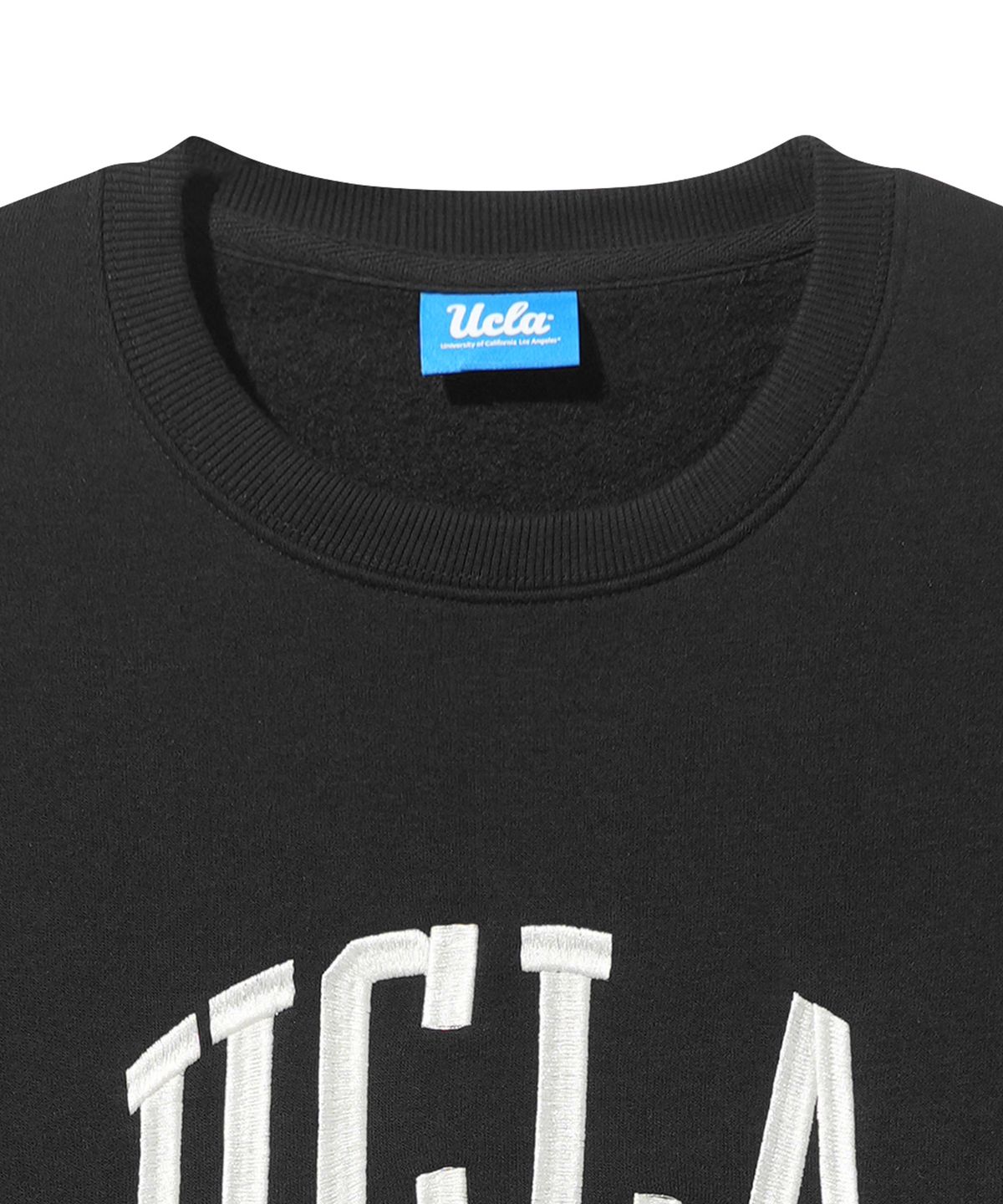 유씨엘에이(UCLA) UCLA 남여공용 기모 스웨트셔츠[BLACK](UZWLTV1)
