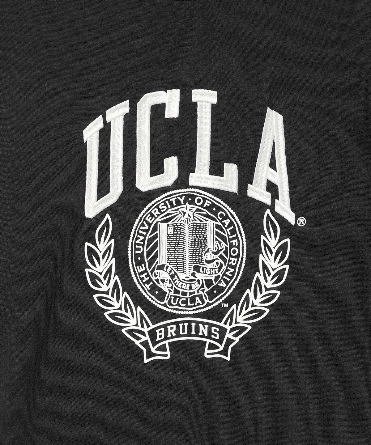 유씨엘에이(UCLA) UCLA 남여공용 기모 스웨트셔츠[BLACK](UZWLTV1)