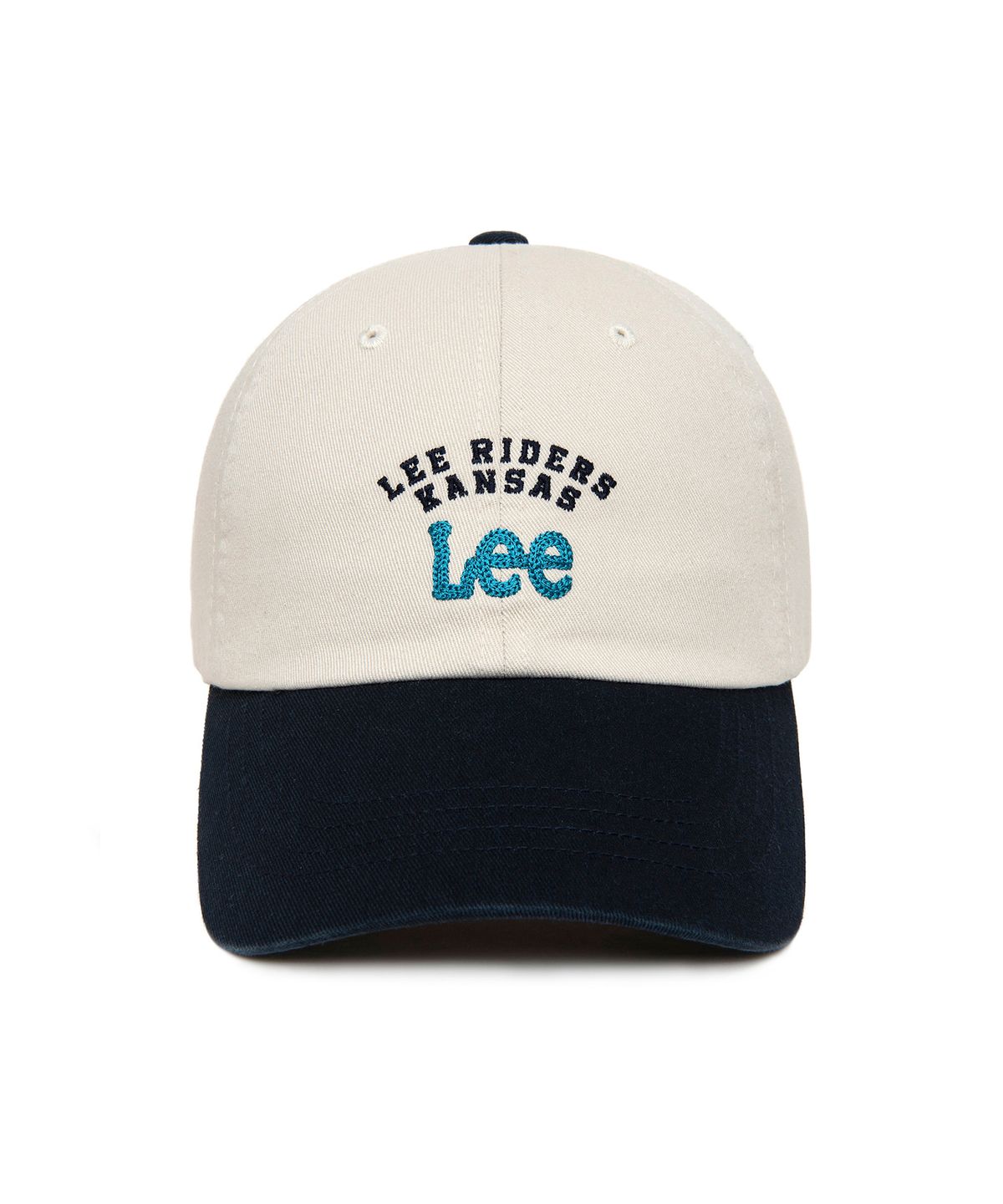 리(LEE) 트위치 로고 배색 볼캡 네이비