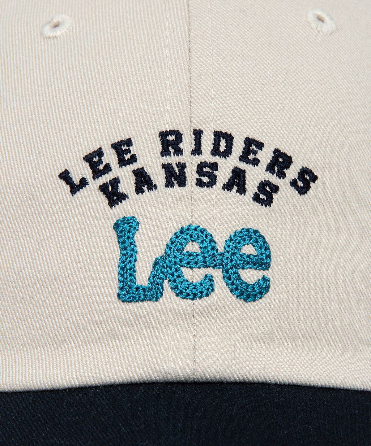 리(LEE) 트위치 로고 배색 볼캡 네이비