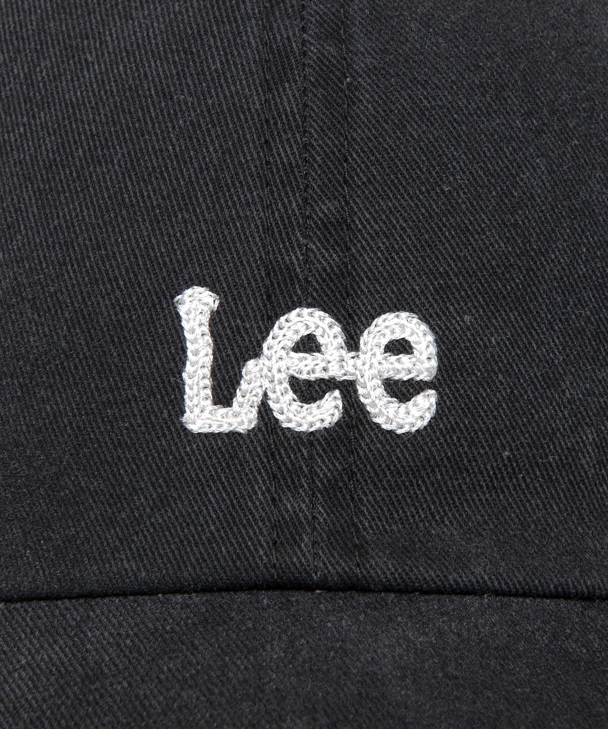 리(LEE) 스몰 트위치 로고 피그먼트 볼캡 차콜
