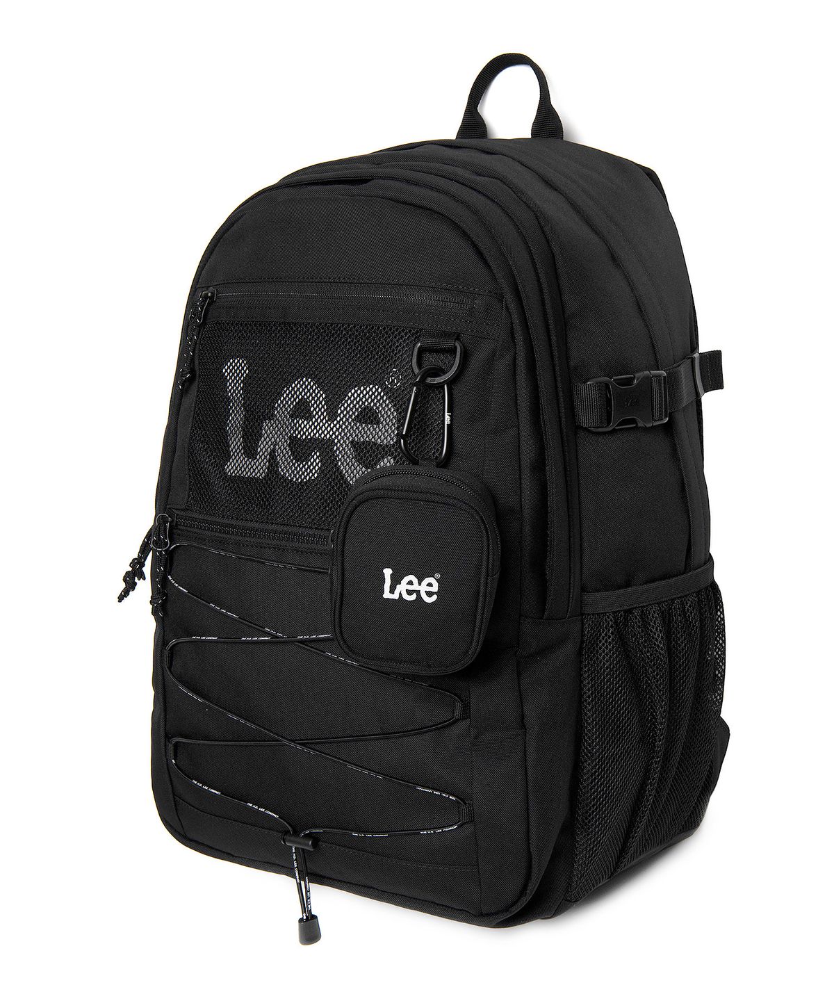 리(LEE) 코듀라 스트링 럭색 블랙