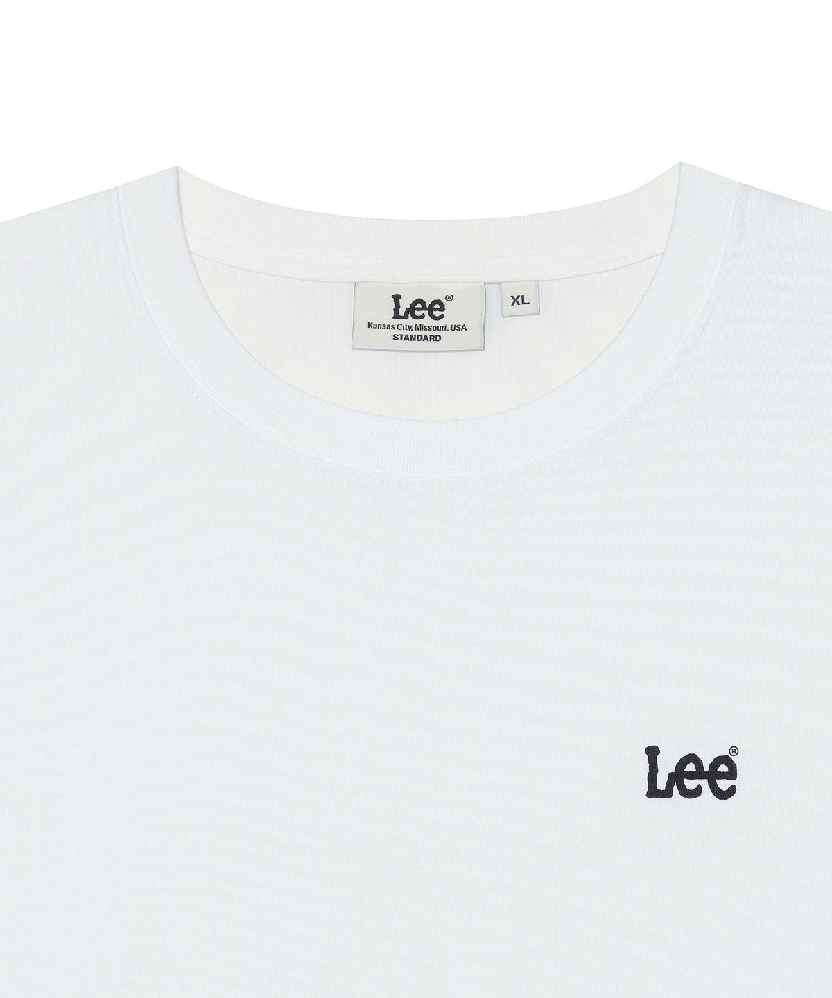 리(LEE) 스몰 트위치 로고 2PACK 티셔츠 컬러 믹스