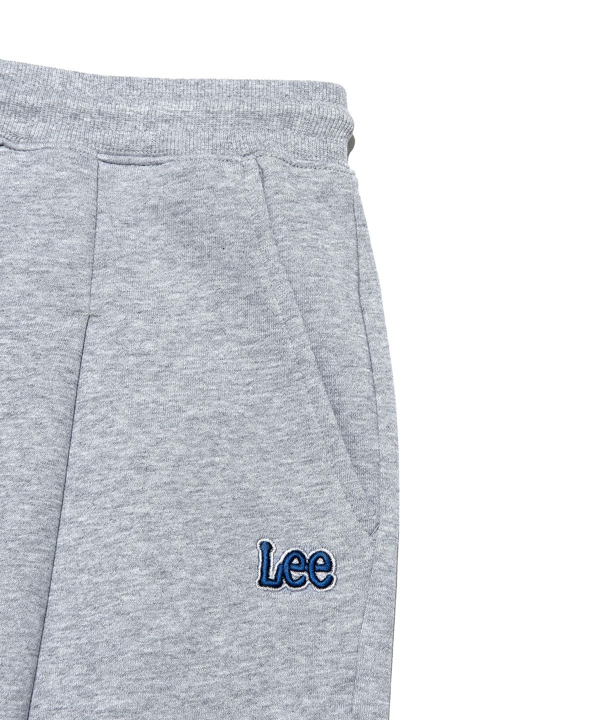 리(LEE) 원턱 와이드 스웻 팬츠 그레이