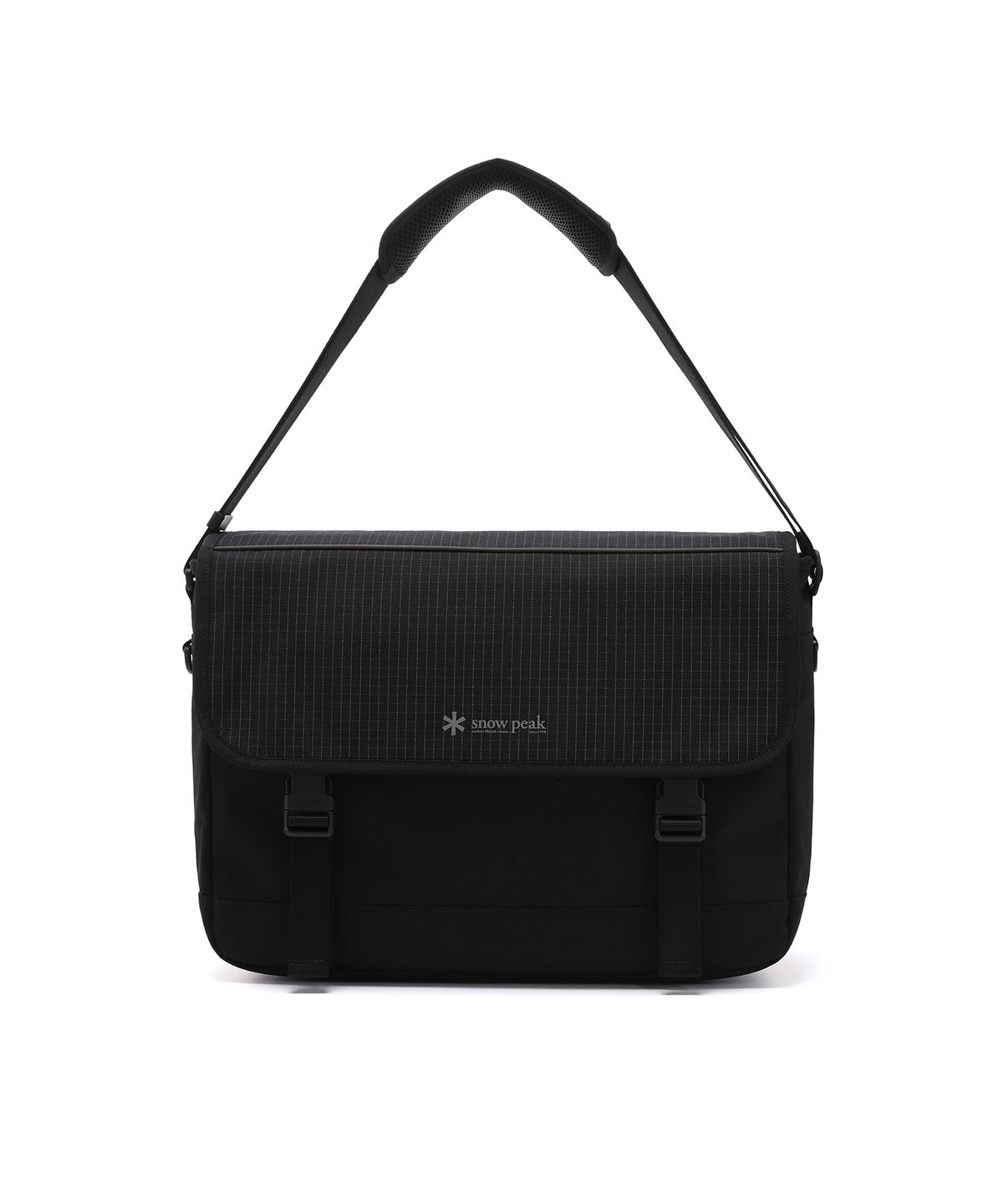 스노우피크 어패럴(SNOWPEAK APPAREL) 리플렉서 메신저백 (S25SUTCB08) Black