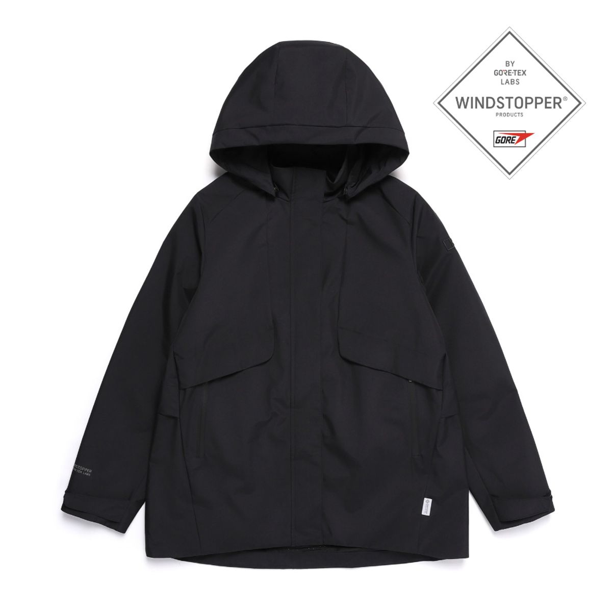 내셔널지오그래픽(NATIONALGEOGRAPHIC) N251WJP270 여성 아틀라스 고어 윈드스토퍼 자켓 CARBON BLACK