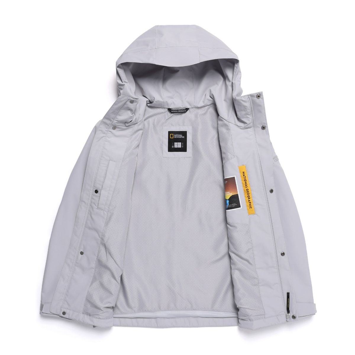 내셔널지오그래픽(NATIONALGEOGRAPHIC) N251UJP970 커머슨 2L 방수 점퍼  SILVER GREY