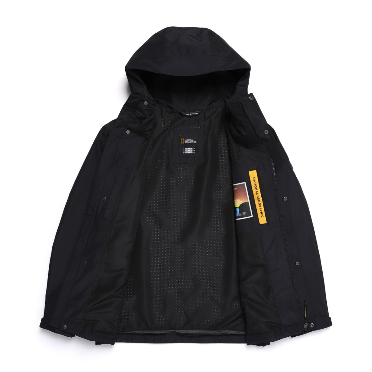 내셔널지오그래픽(NATIONALGEOGRAPHIC) N251UJP970 커머슨 2L 방수 점퍼  CARBON BLACK