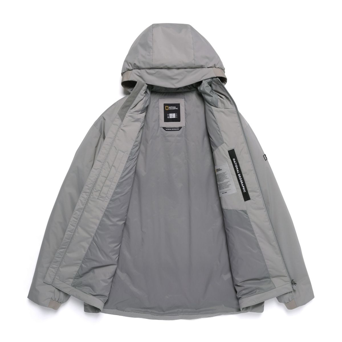 내셔널지오그래픽(NATIONALGEOGRAPHIC) N251MPD850 어반 후디 패딩 점퍼 MOURNING GREY