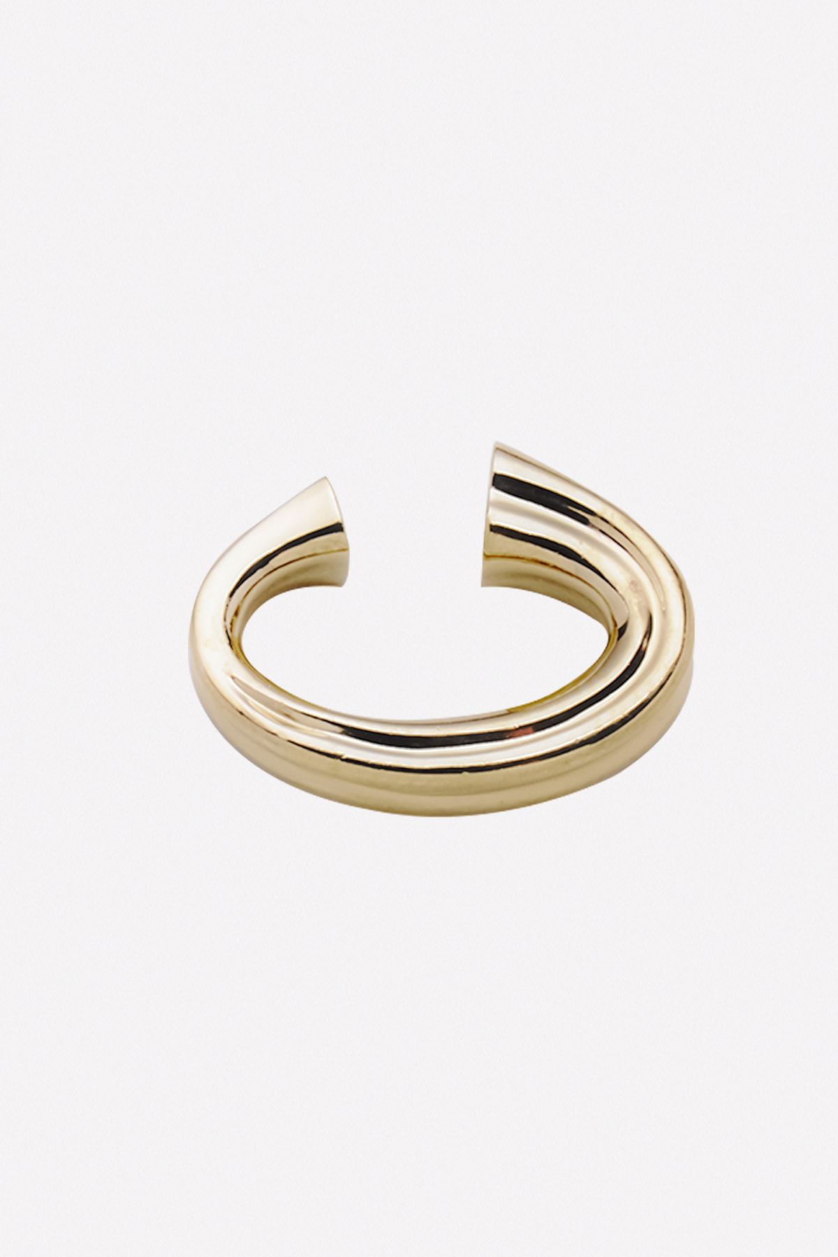 휴스타드(HUSTAD) 231 LEAF GOLD EARCUFF_ 925 실버 / 14k 골드 이어커프
