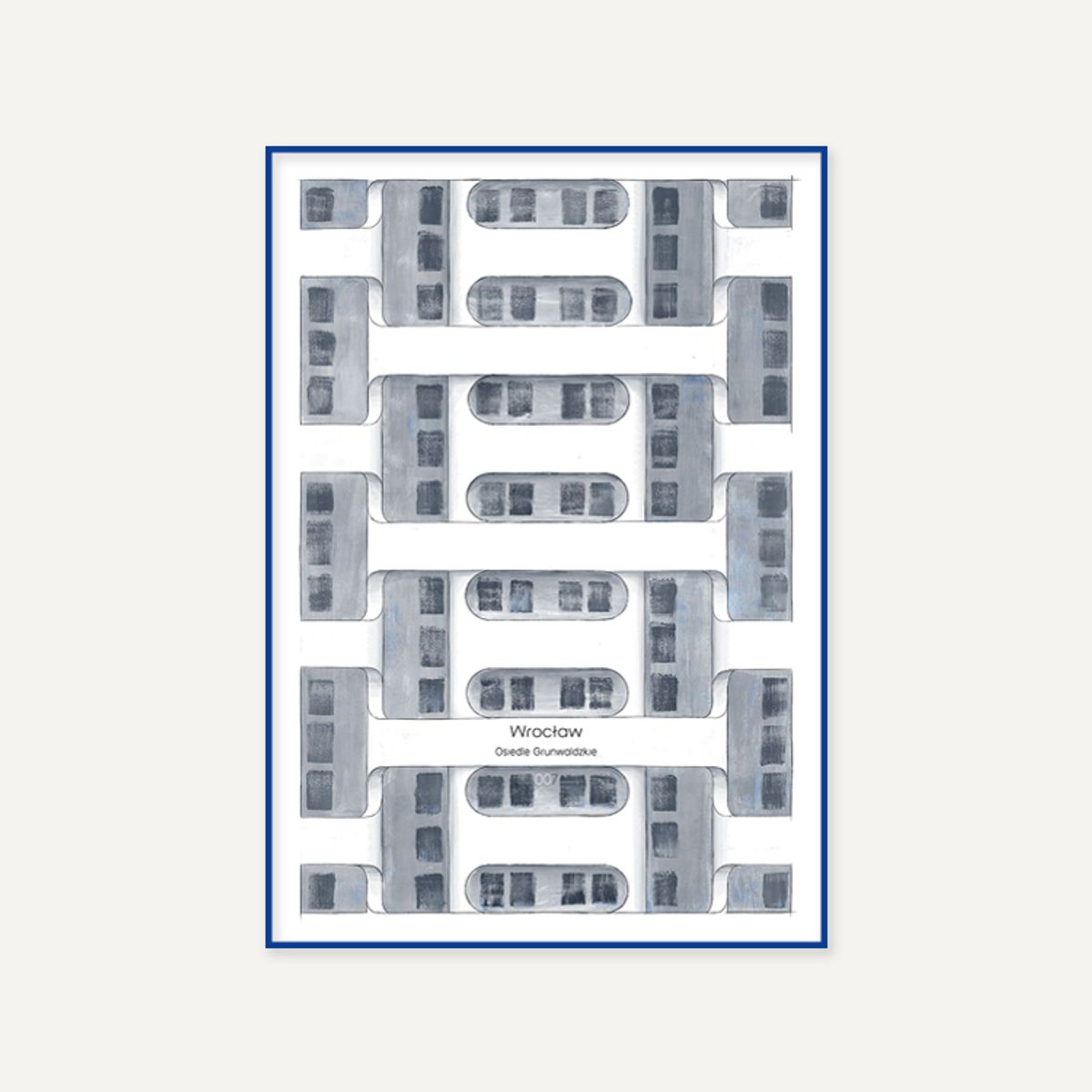 그릿시즌(GREET SEASON) 쿠바 미카슈키에비치 Grunwald Neighborhood (액자 포함)