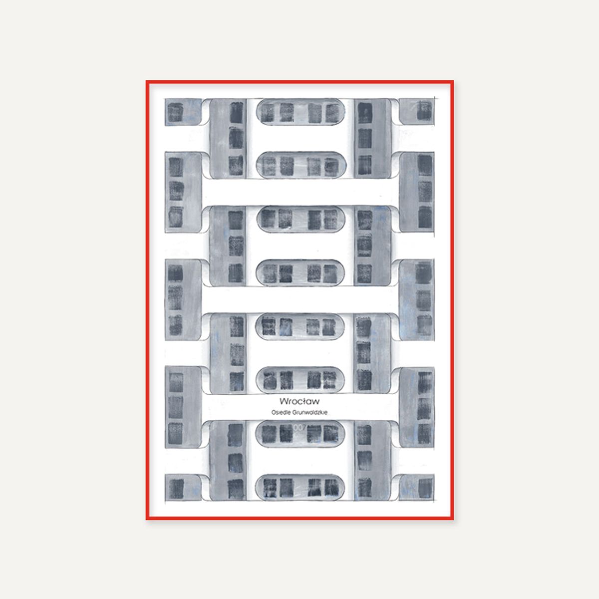 그릿시즌(GREET SEASON) 쿠바 미카슈키에비치 Grunwald Neighborhood (액자 포함)