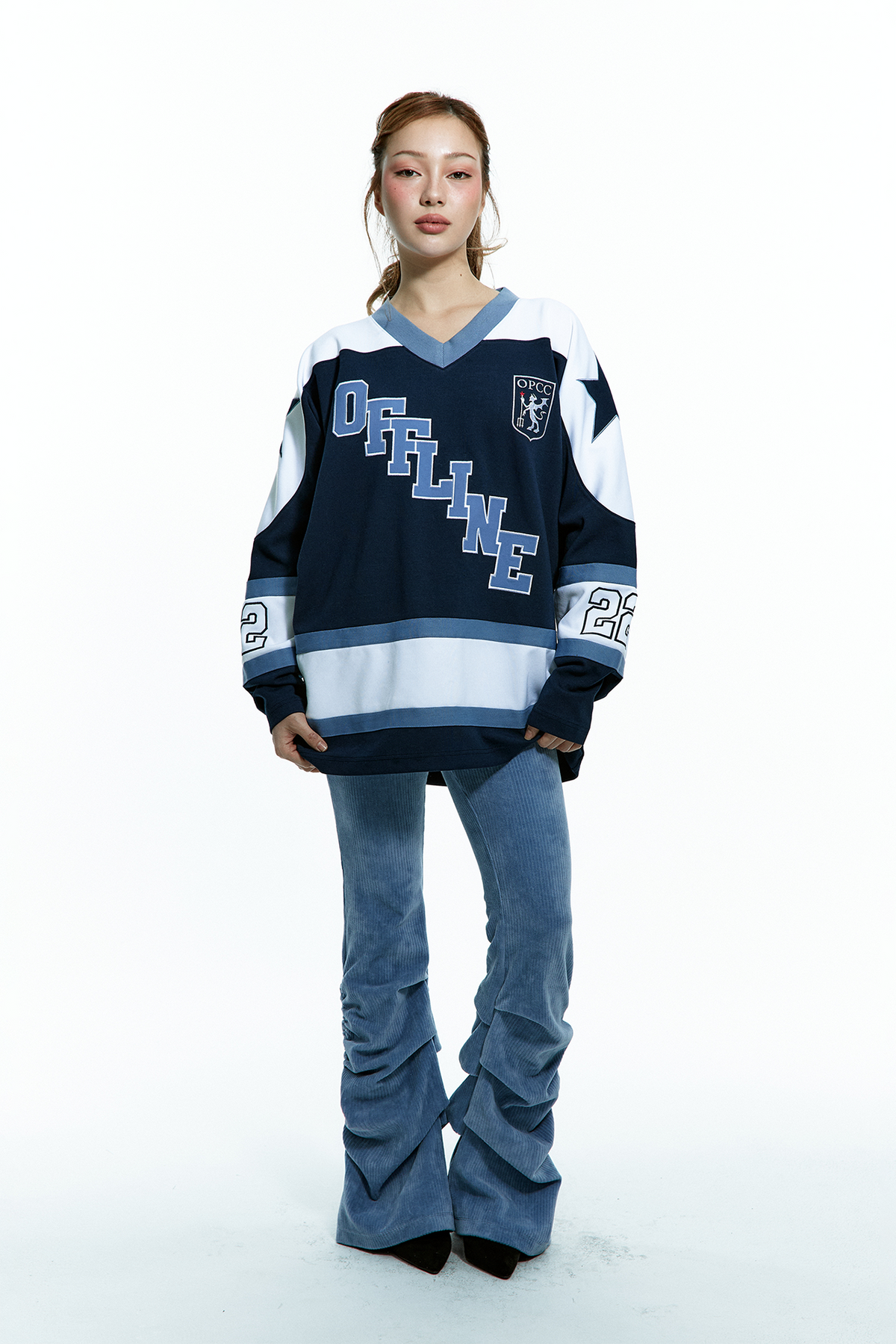 오프라인(OFFLINE) OFFLINE HOCKEY JERSEY (NAVY)