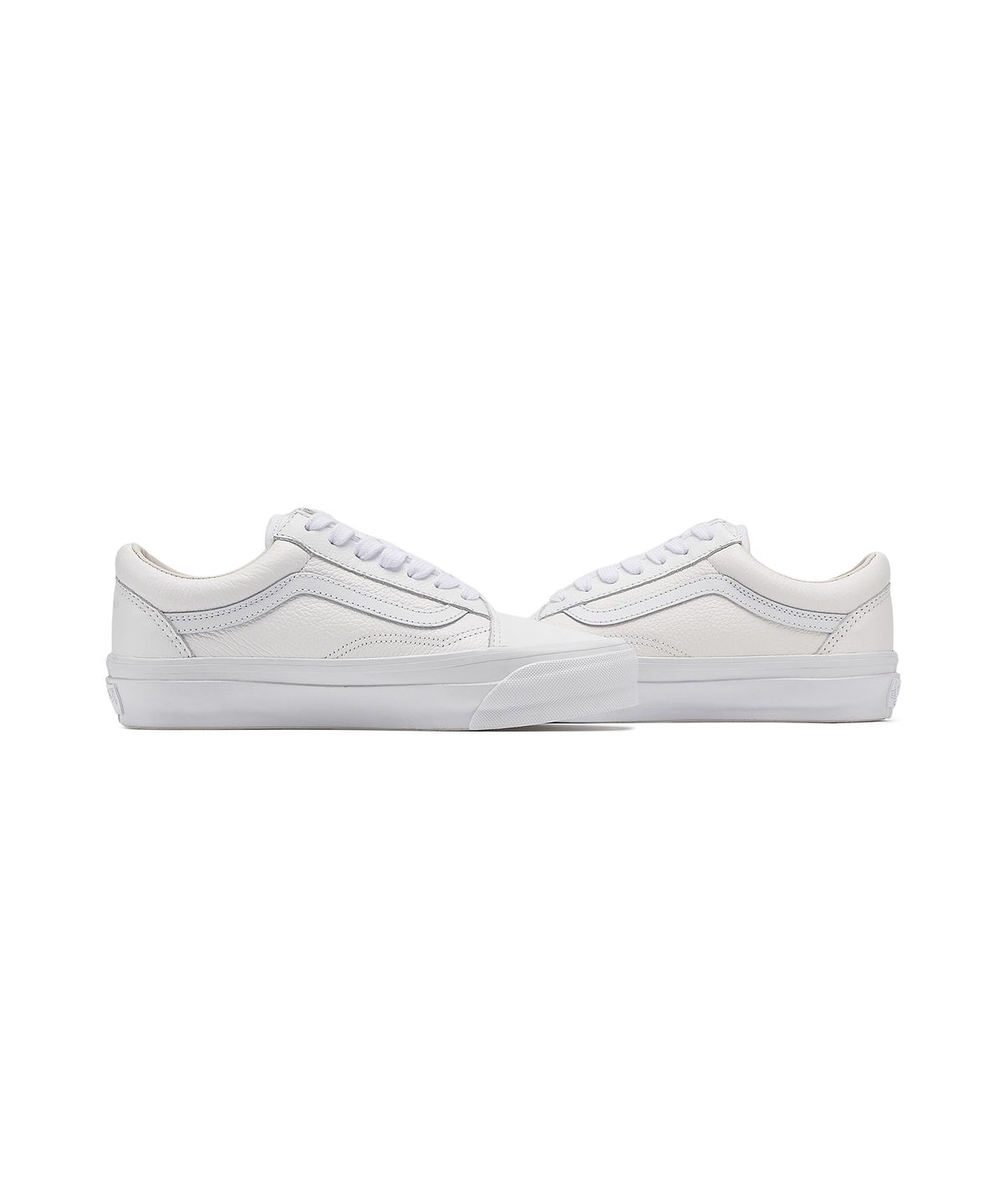 반스(VANS) 프리미엄 올드스쿨 LX - (레더) 화이트 / VN000CQDWWW1