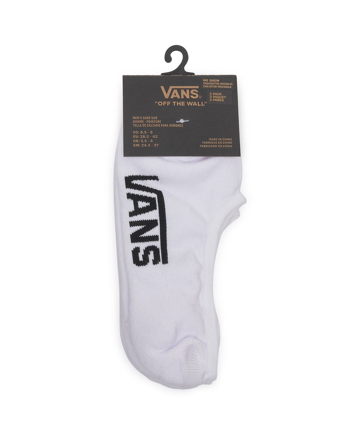 반스(VANS) 클래식 노 쇼 삭스 - 화이트 / VN000F10WHT1