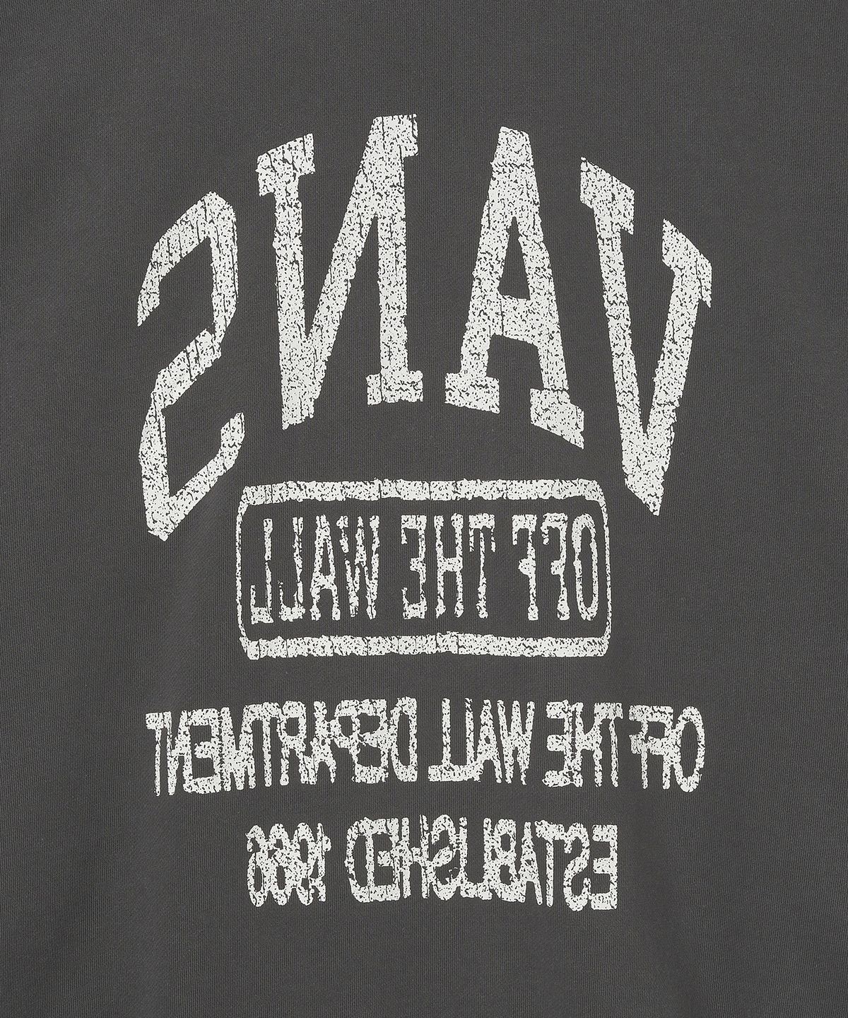 반스(VANS) 솔 리버스 로고 크루 넥 - 아스팔트 / VN000NE01O71