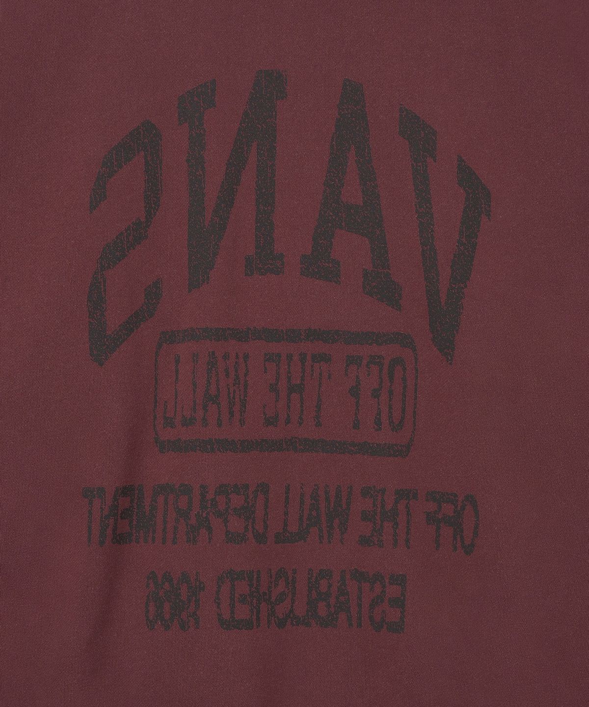 반스(VANS) 솔 리버스 로고 크루 넥 - 포트로얄 / VN000NE04QU1