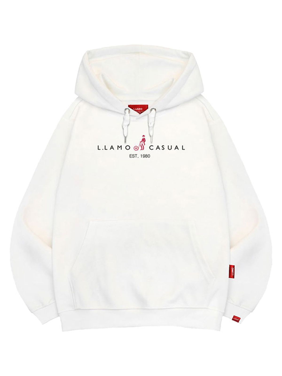 엘라모(LLAMO) 캐주얼엘라모 후드티 남녀공용 빅사이즈 M~4XL
