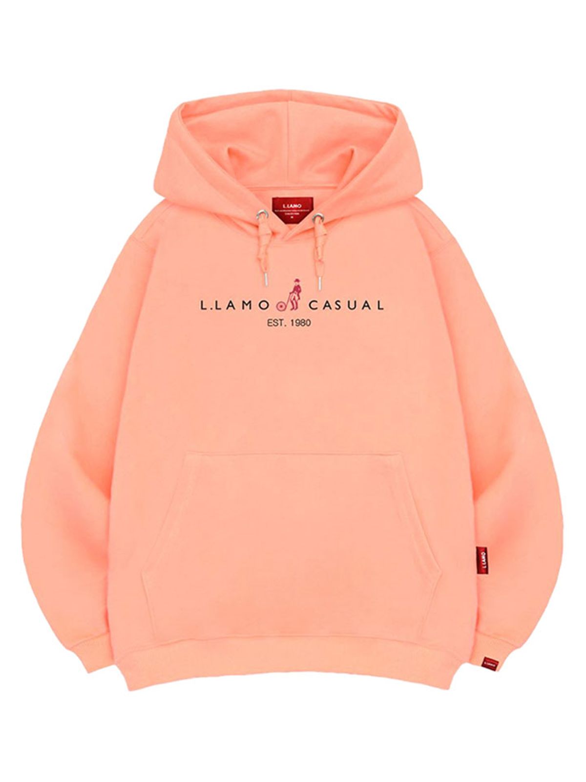 엘라모(LLAMO) 캐주얼엘라모 후드티 남녀공용 빅사이즈 M~4XL