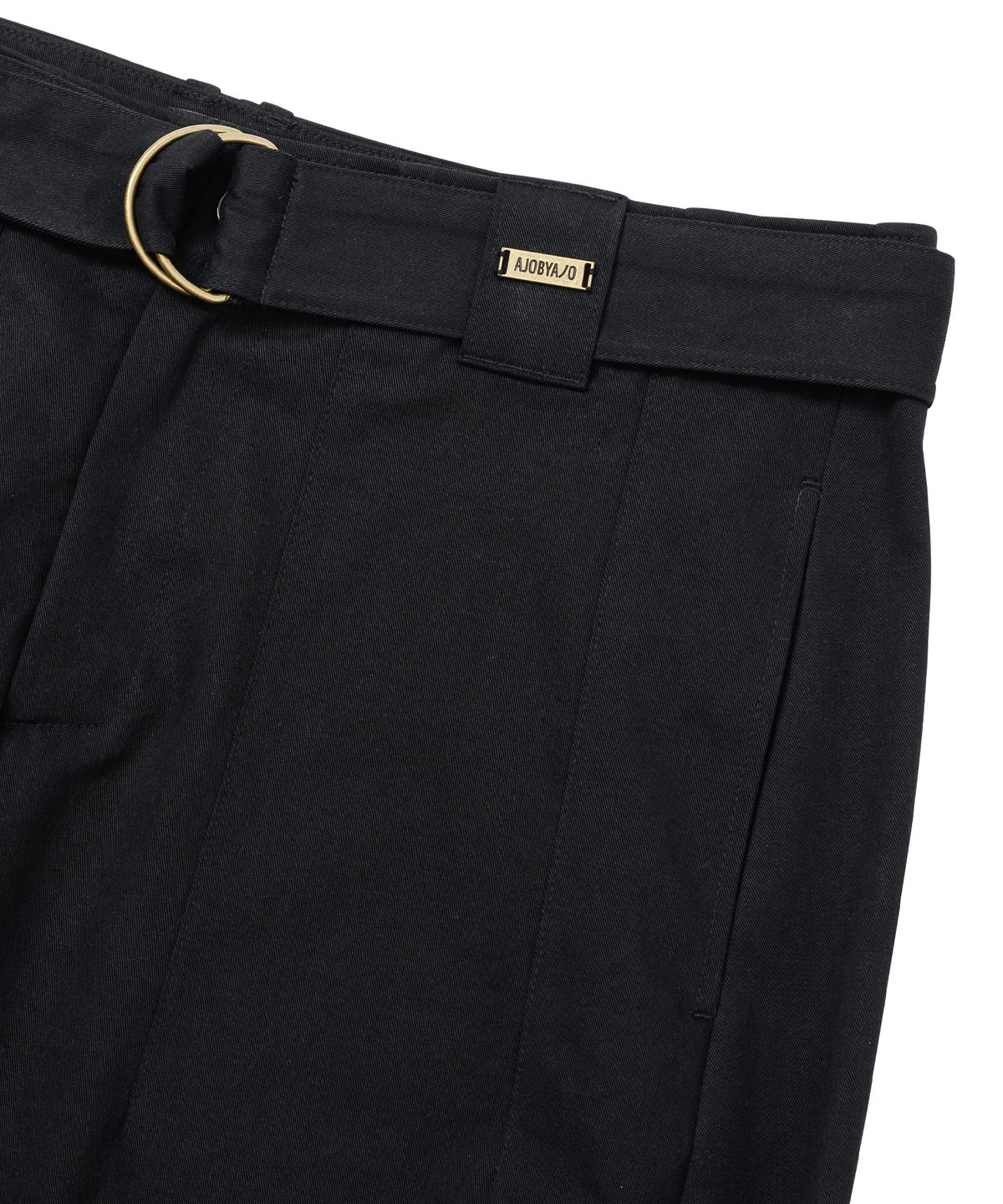 아조바이아조(AJOBYAJO) 3D Curved Pants [BLACK]