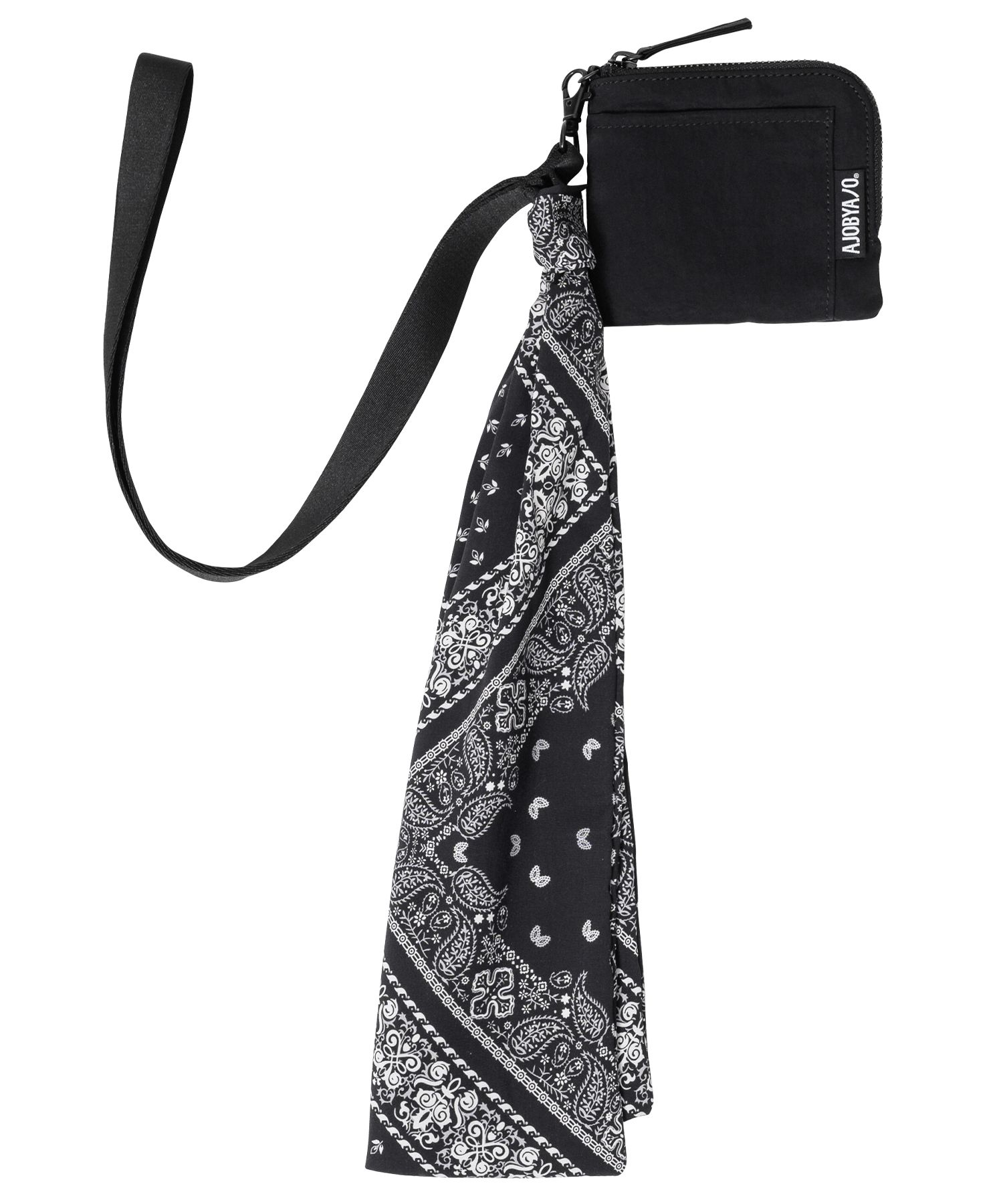 【AJO AJOBYAJO】25SS★ Five AJO Nylon Neck Wallet MUSINSA | AJOBYAJO Five AJO Nylon Neck Wallet [BLACK]