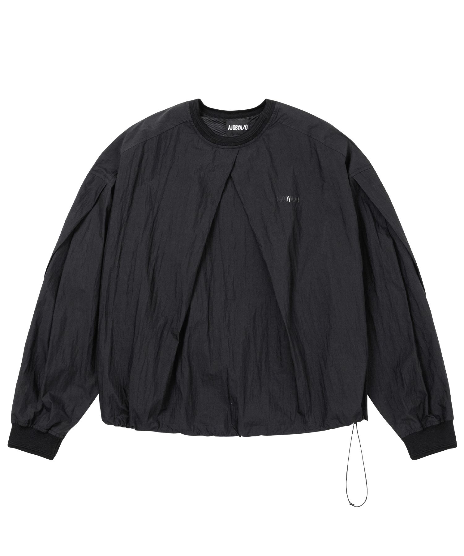 【AJO AJOBYAJO】25SS★ [SET] Tulip Nylon Set-Up MUSINSA | AJOBYAJO Tulip Nylon Top [BLACK]