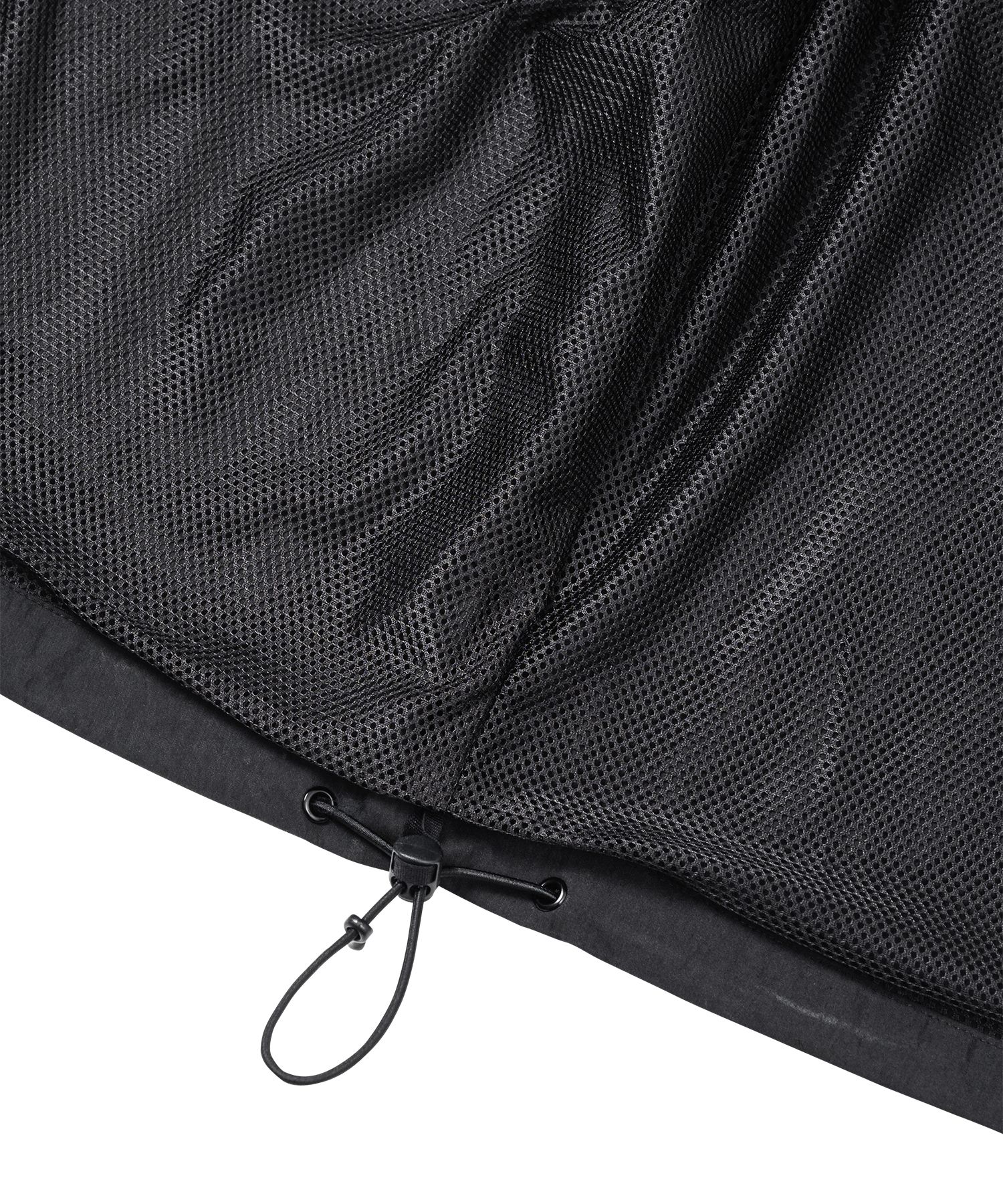 MUSINSA | AJOBYAJO Tulip Nylon Top [BLACK]