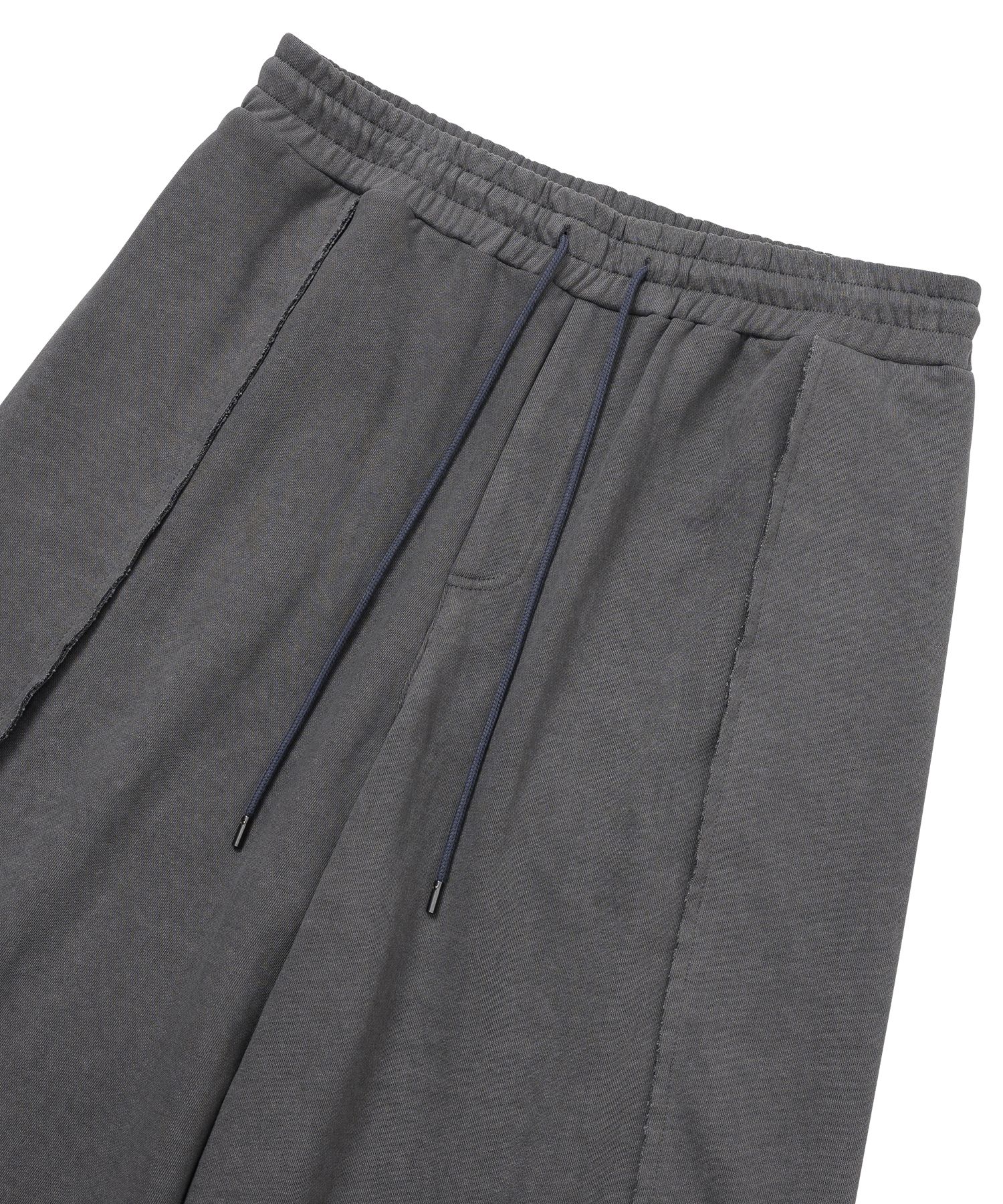 MUSINSA | AJOBYAJO [SET] Raw Edge Batwing Set-Up [CHARCOAL]
