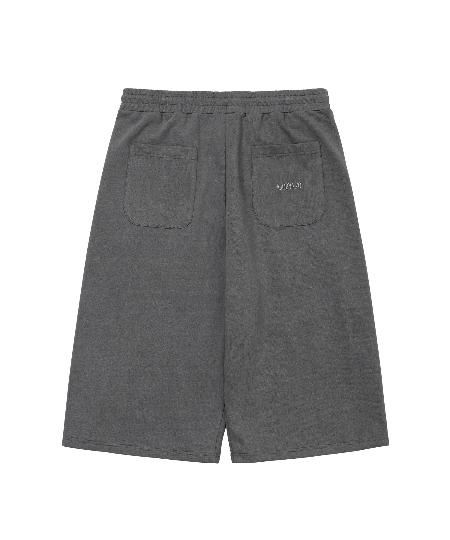 MUSINSA | AJOBYAJO [SET] Raw Edge Batwing Set-Up [CHARCOAL]