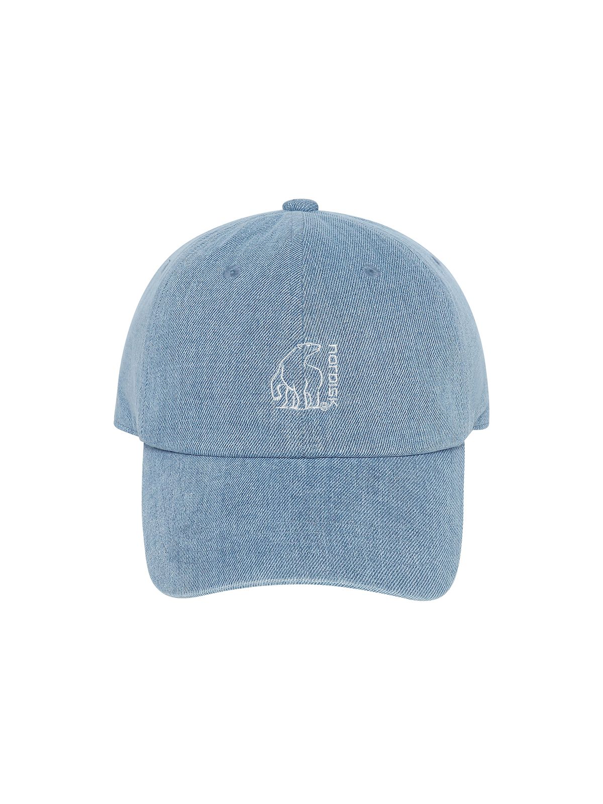 노르디스크(NORDISK) 폴라베어 로고 코튼 볼캡_Sky Blue