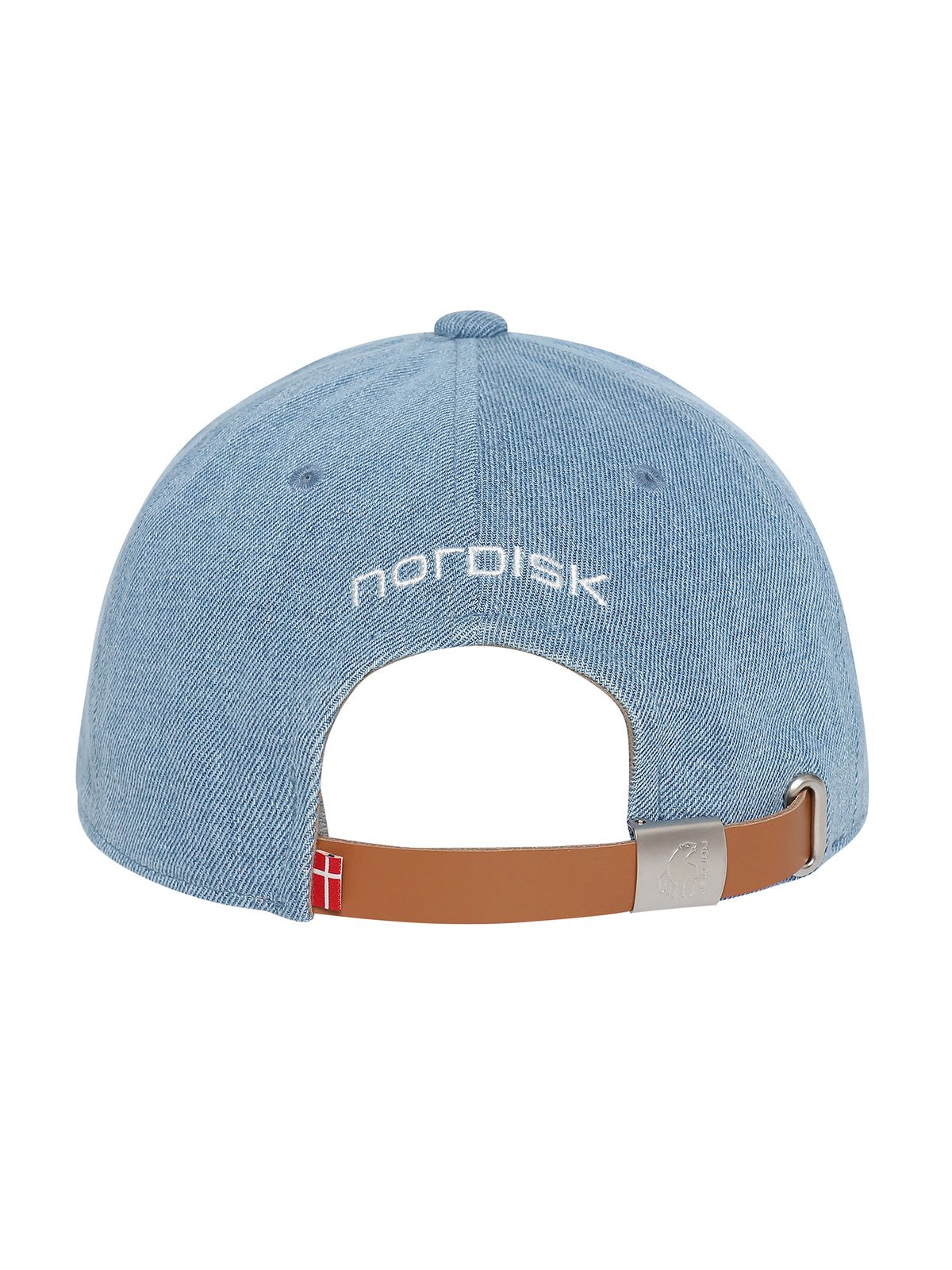노르디스크(NORDISK) 폴라베어 로고 코튼 볼캡_Sky Blue