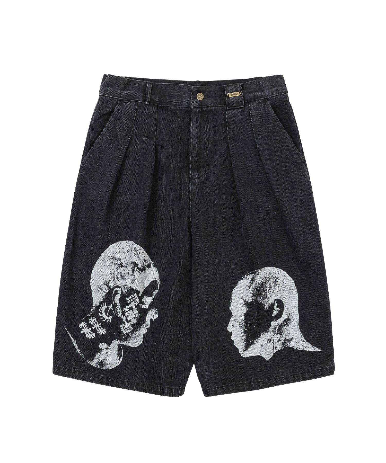 【AJO AJOBYAJO】25SS★ DHM MUIL Washed Denim Bermuda Shorts MUSINSA | AJOBYAJO DHM MUIL Washed Denim Bermuda Shorts [BLACK]