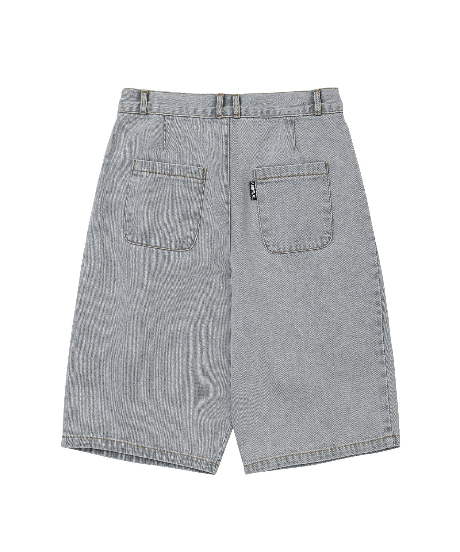 【AJO AJOBYAJO】25SS★ DHM MUIL Washed Denim Bermuda Shorts MUSINSA | AJOBYAJO DHM MUIL Washed Denim Bermuda Shorts [BLACK]