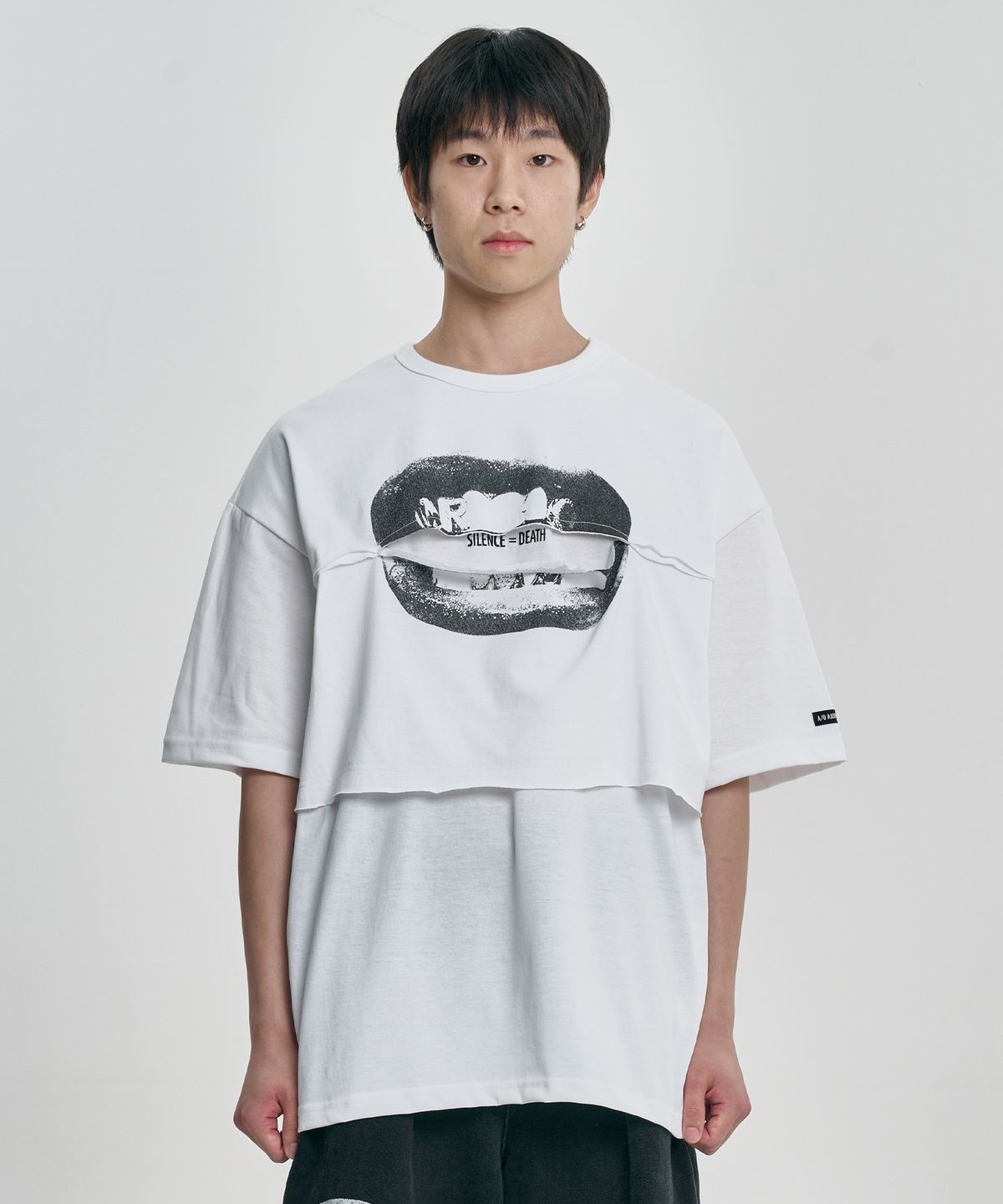아조바이아조(AJOBYAJO) S=D Layered T-Shirt [WHITE]