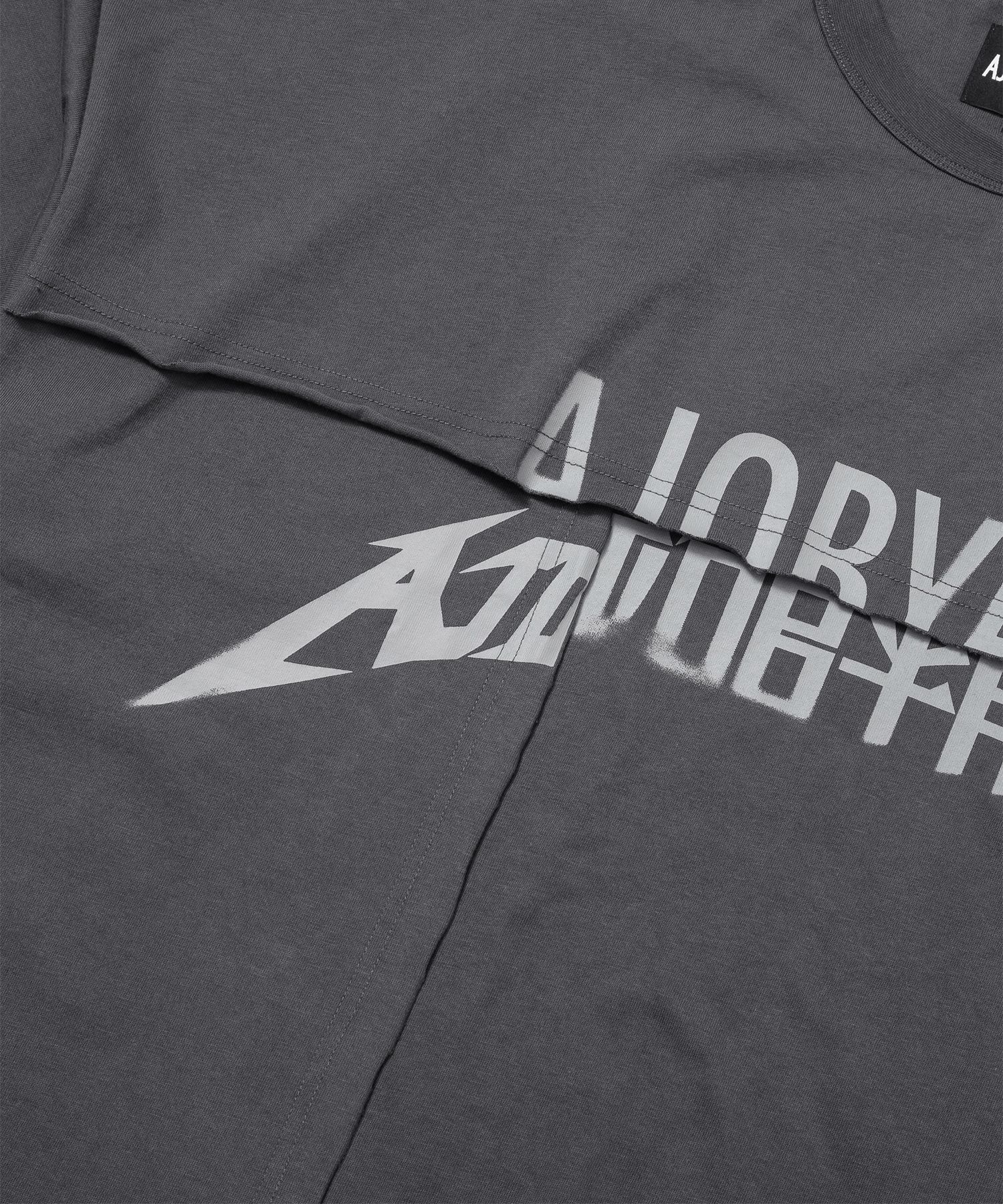 【AJO AJOBYAJO】25SS★ Tri Logo Mixed T-Shirt AJOBYAJO】Smile AJO T-Shirt | OUR BRAND,AJOBYAJO | PRESSING