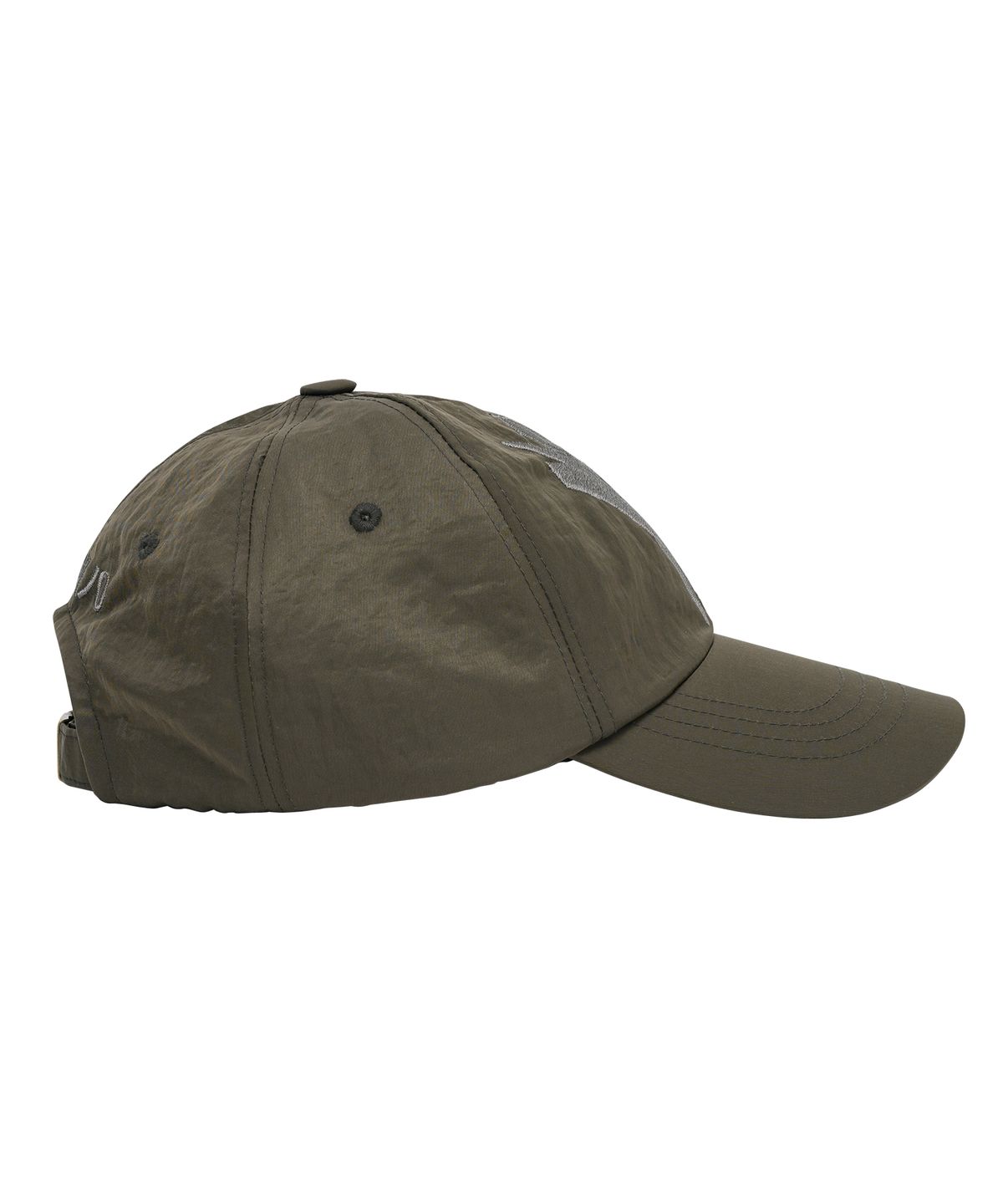 아조바이아조(AJOBYAJO) Cross Symbol Nylon Cap [BROWN]