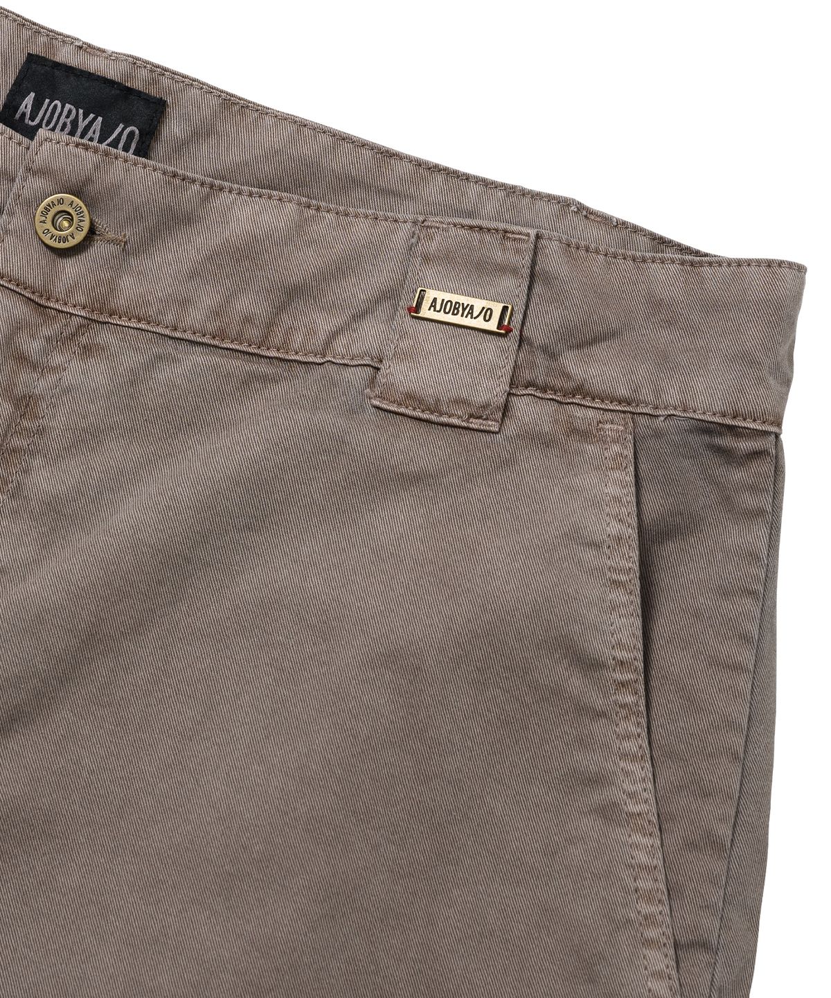 아조바이아조(AJOBYAJO) Washed Layered Skirt Shorts [BROWN]