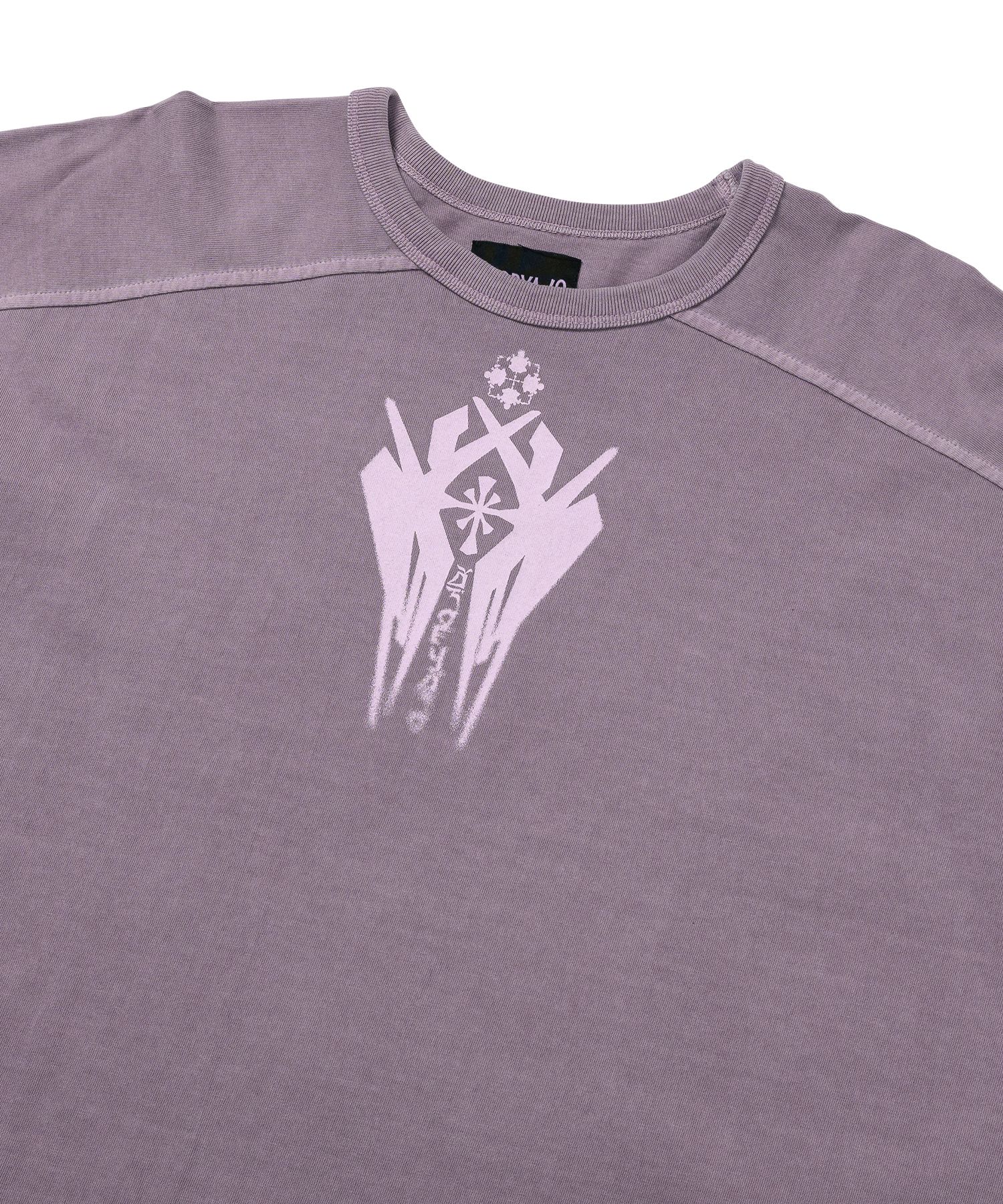 【AJO AJOBYAJO】25SS★ Cross Symbol Washed Raglan T-Shirt MUSINSA | AJOBYAJO Cross Symbol Washed Raglan T-Shirt [PINK]