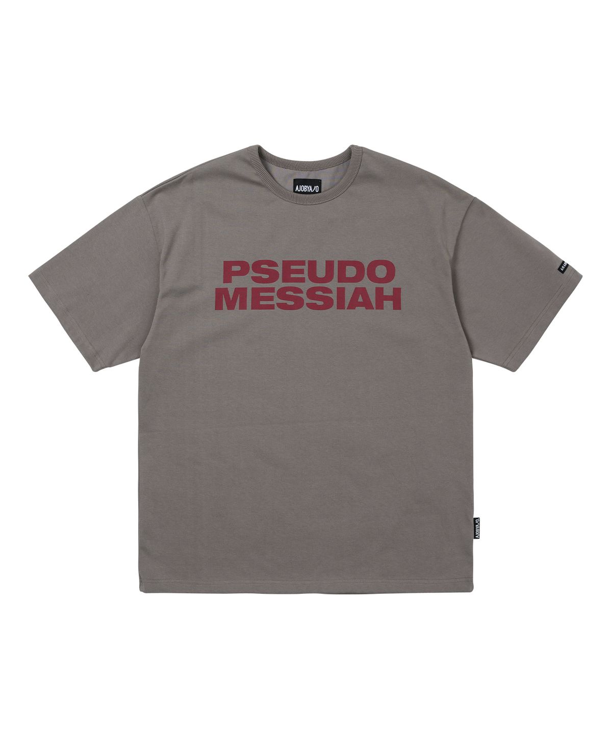 아조바이아조(AJOBYAJO) Pseudo Messiah T-Shirt [MOCHA BROWN]
