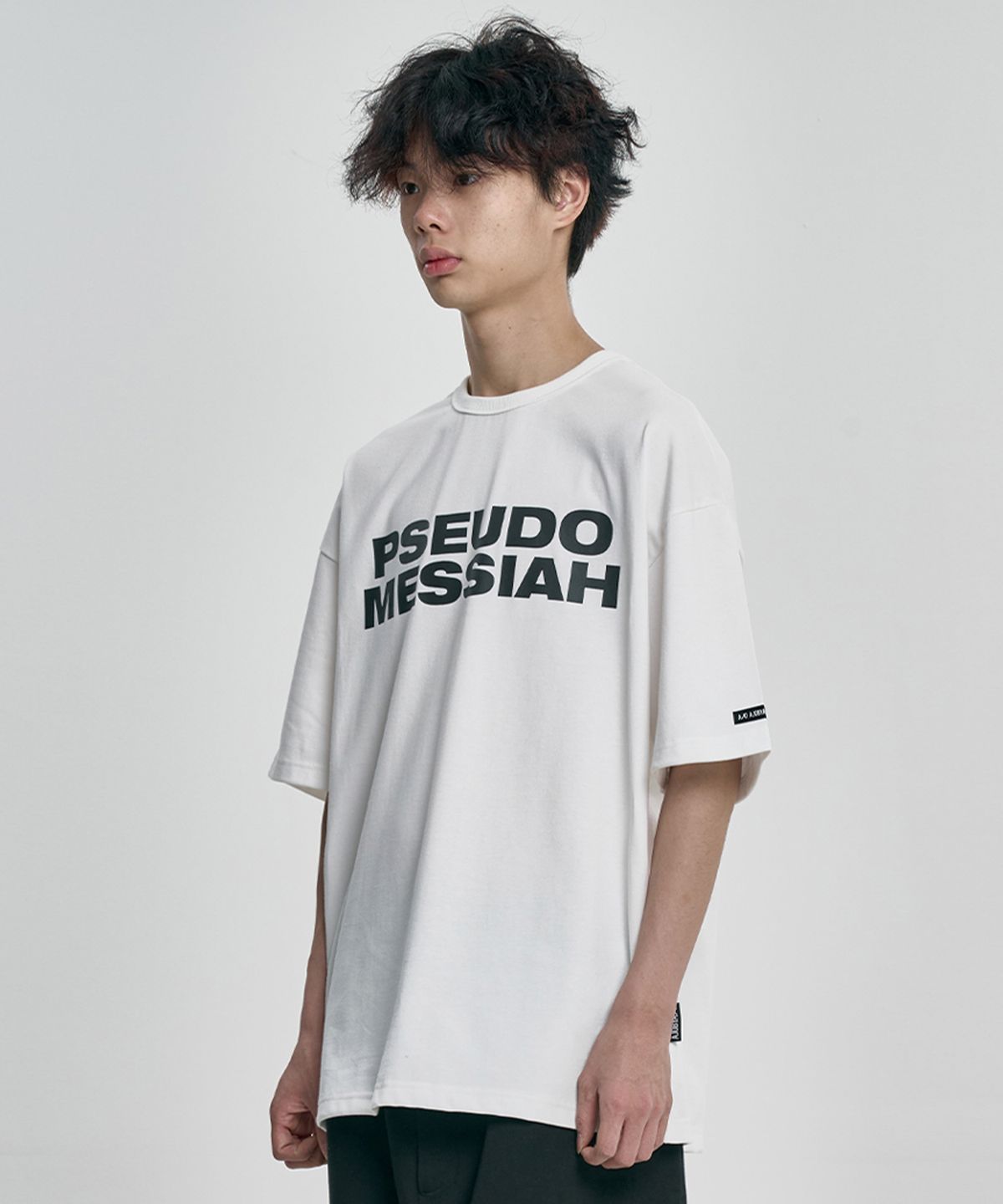 아조바이아조(AJOBYAJO) Pseudo Messiah T-Shirt [WHITE]