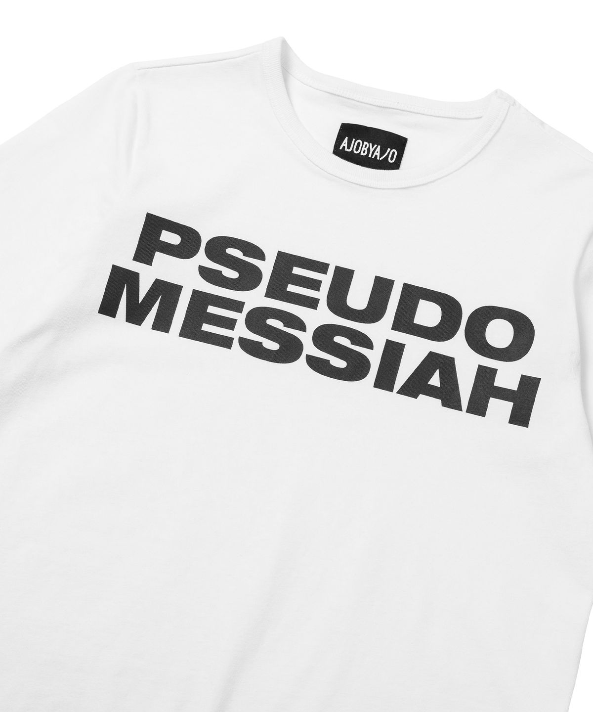 아조바이아조(AJOBYAJO) Pseudo Messiah Mini T-Shirt [WHITE]