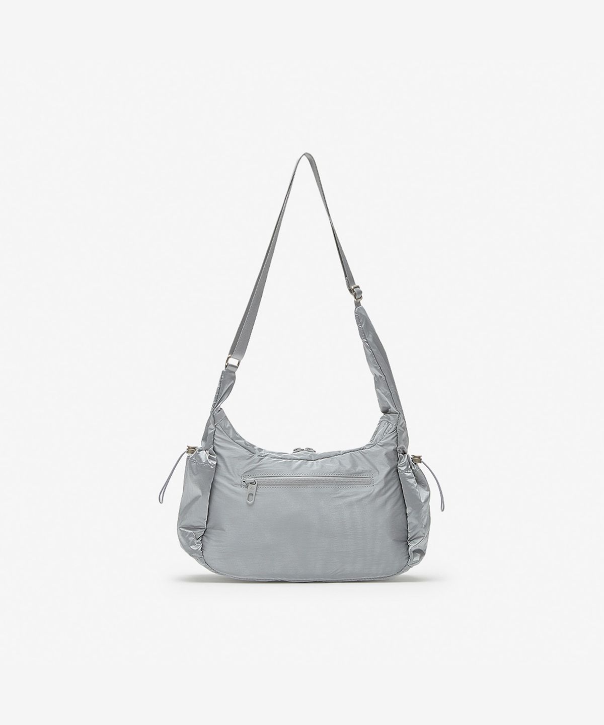 뉴발란스(NEW BALANCE) NBGCFFW111 / 글로시 리본 호보백 (SILVER)