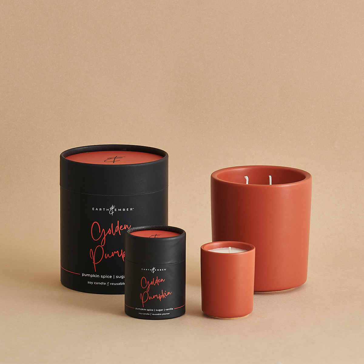 밀크하우스캔들(MILK HOUSE CANDLE) [캔들] 어스 앤 엠버 골든 펌킨