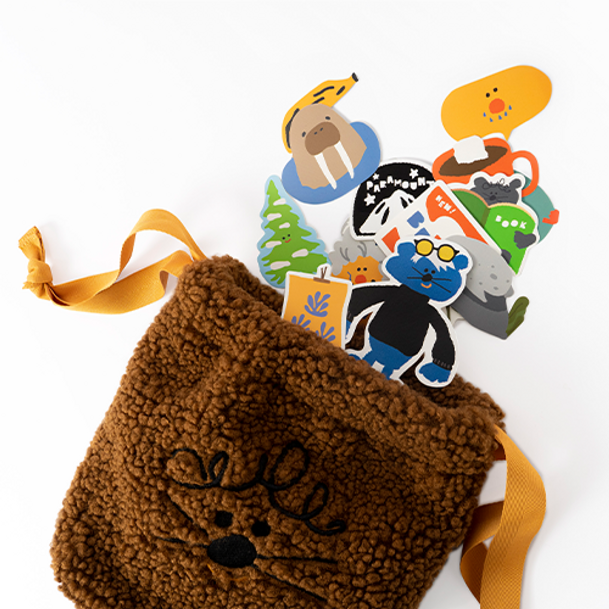 리틀스텝스빅임팩트(LITTLE STEPS BIG IMPACT) POM POM POUCH ELLO