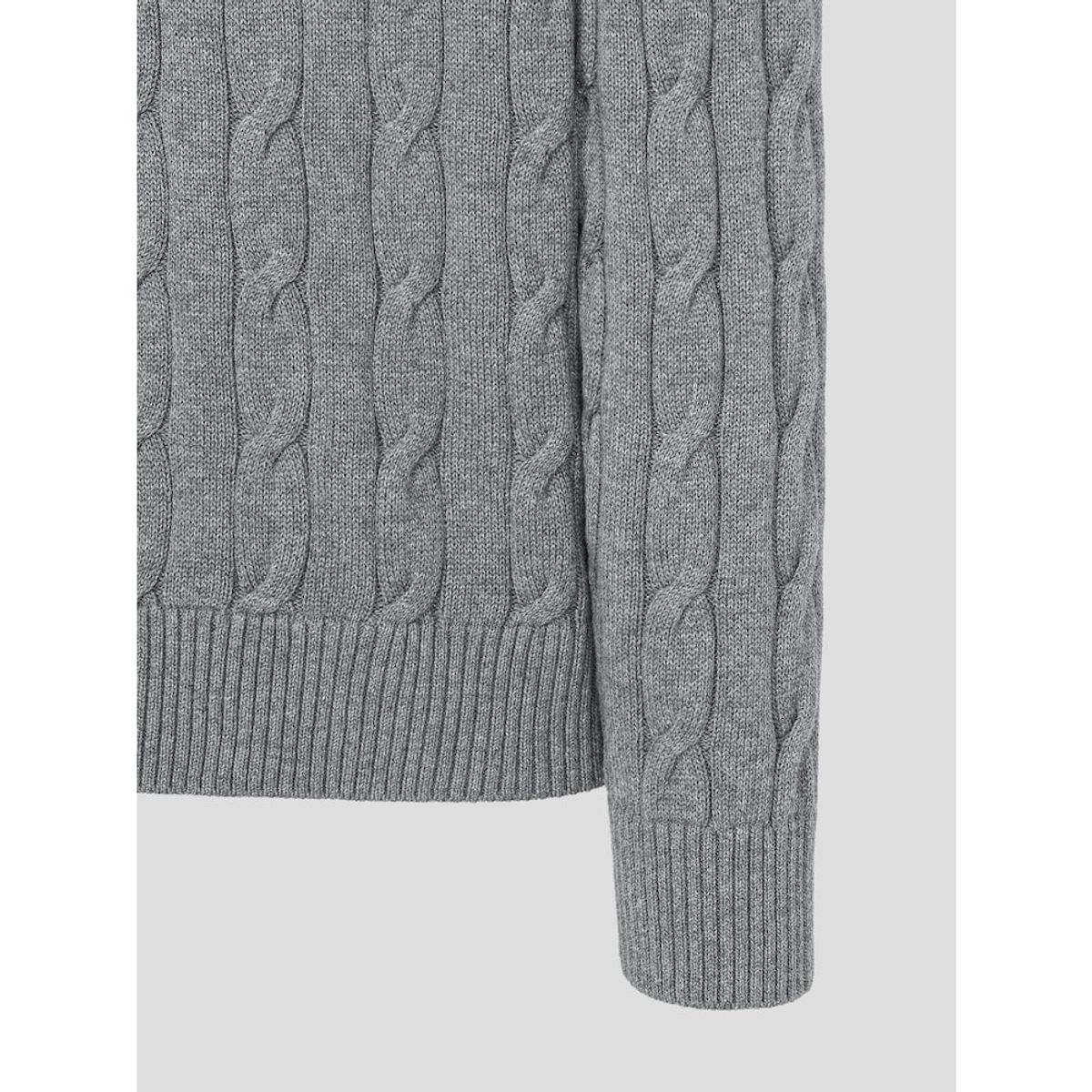 빈폴 멘(BEANPOLE MEN) 케이블 라운드 카디건  그레이 (BC515AC113)