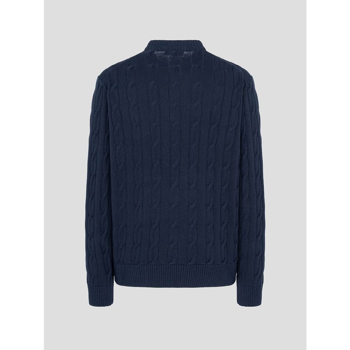 빈폴 멘(BEANPOLE MEN) 케이블 라운드 카디건  네이비 (BC515AC11R)